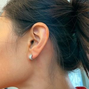 Swarovski crystal stud earrings